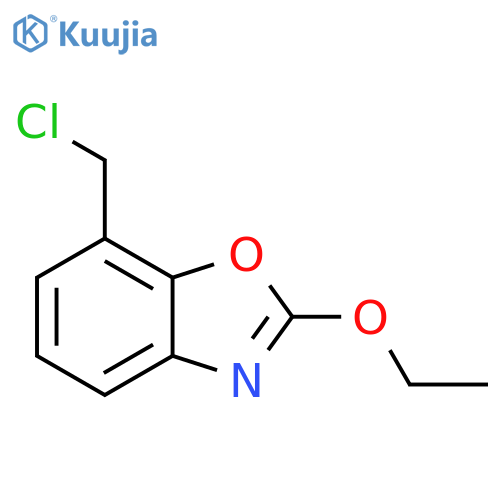 7-(Chloromethyl)-2-ethoxybenzo[d]oxazole structure