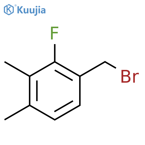 3,4-Dimethyl-2-fluorobenzyl bromide structure