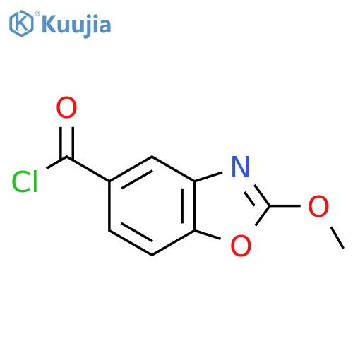 2-Methoxybenzo[d]oxazole-5-carbonyl chloride structure