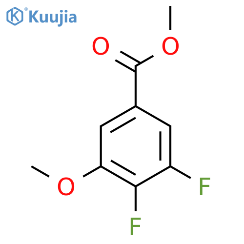 Methyl 3,4-difluoro-5-methoxybenzoate structure