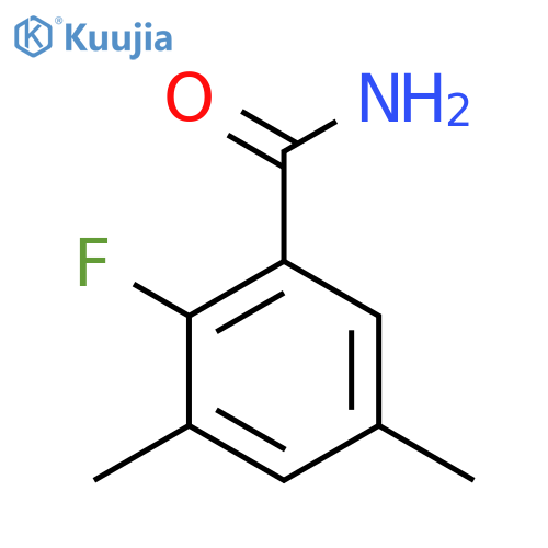 2-Fluoro-3,5-dimethylbenzamide structure