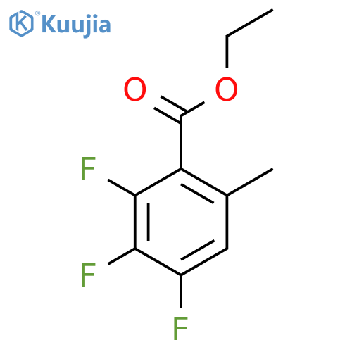 Ethyl 6-methyl-2,3,4-trifluorobenzoate structure
