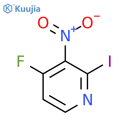 4-Fluoro-2-iodo-3-nitropyridine structure