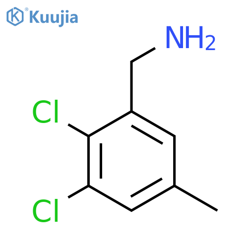2,3-Dichloro-5-methylbenzylamine structure
