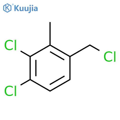 3,4-Dichloro-2-methylbenzyl chloride structure