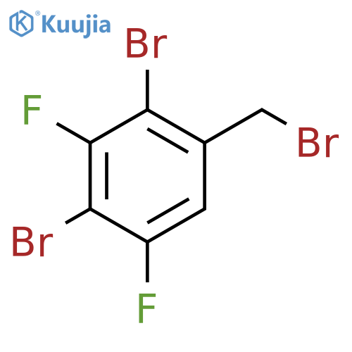 2,4-Dibromo-3,5-difluorobenzyl bromide structure