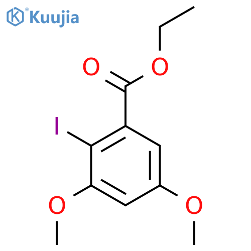 Ethyl 3,5-dimethoxy-2-iodobenzoate structure