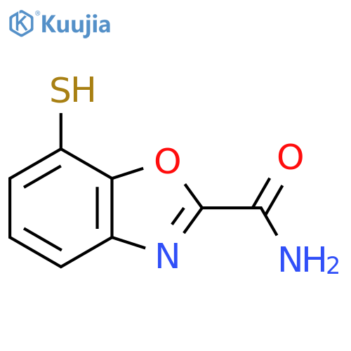 7-Mercaptobenzo[d]oxazole-2-carboxamide structure