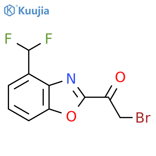 2-(2-Bromoacetyl)-4-(difluoromethyl)benzo[d]oxazole structure