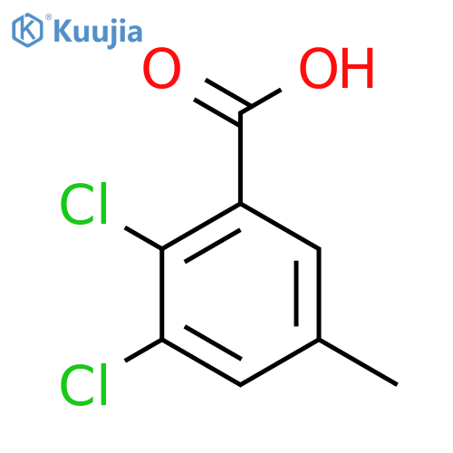 2,3-Dichloro-5-methylbenzoic acid structure