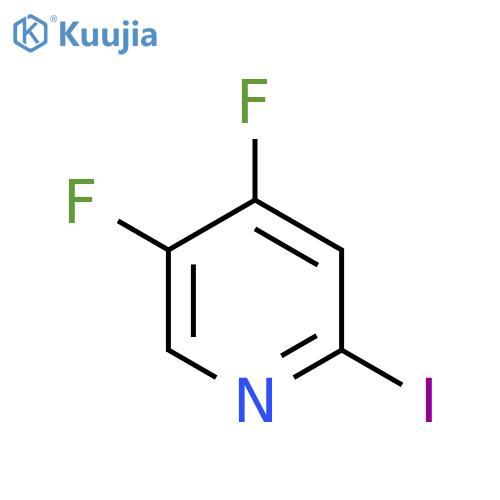 4,5-Difluoro-2-iodopyridine structure