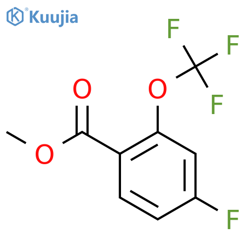 Methyl 4-fluoro-2-(trifluoromethoxy)benzoate structure