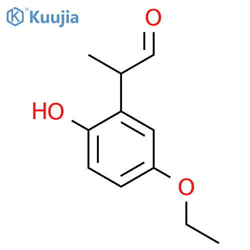 5-Ethoxy-2-hydroxyphenylpropanal structure