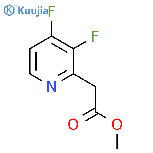 Methyl 3,4-difluoropyridine-2-acetate structure