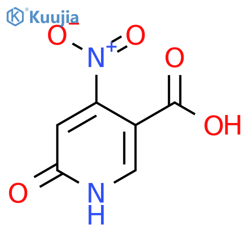 6-Hydroxy-4-nitronicotinic acid structure