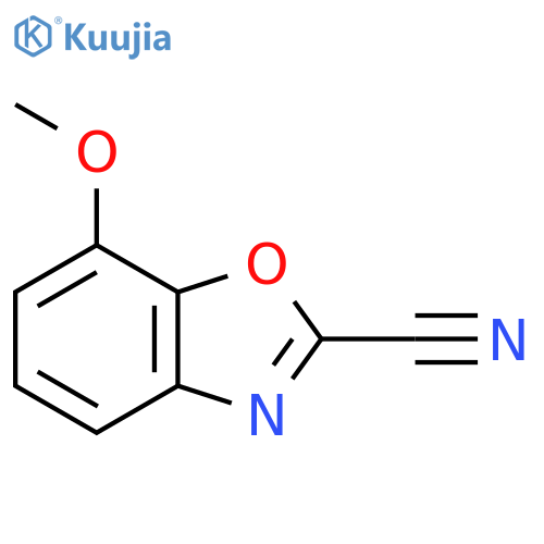 2-Cyano-7-methoxybenzo[d]oxazole structure