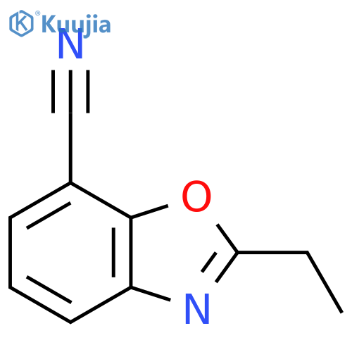 7-Cyano-2-ethylbenzo[d]oxazole structure