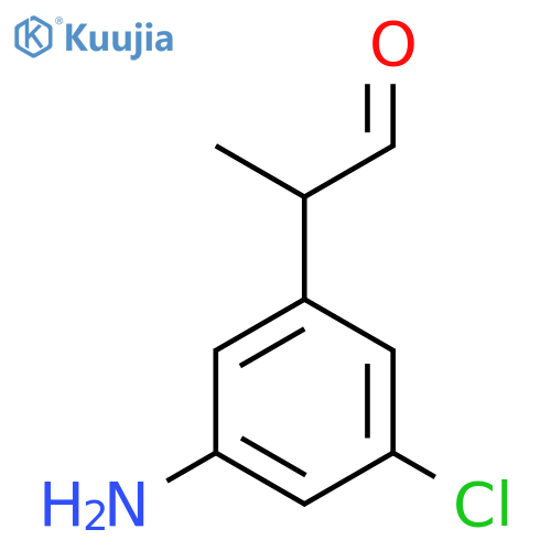 3-Amino-5-chlorophenylpropanal structure
