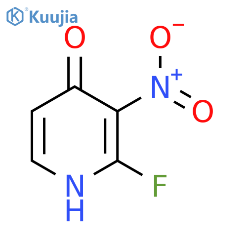 2-Fluoro-3-nitropyridin-4-ol structure