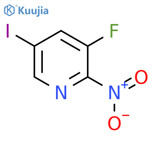 3-Fluoro-5-iodo-2-nitropyridine structure