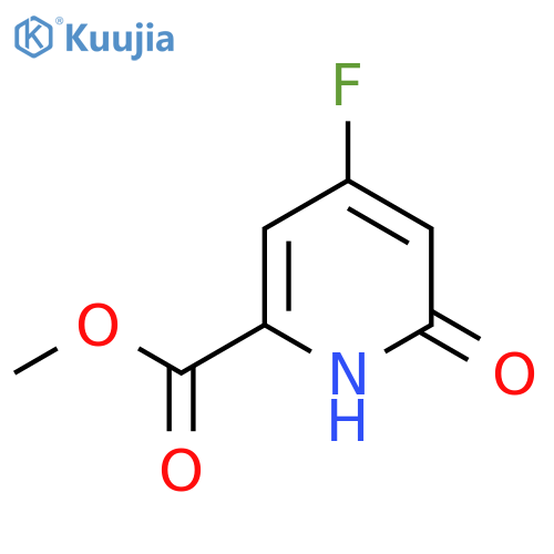 Methyl 4-fluoro-6-hydroxypicolinate structure