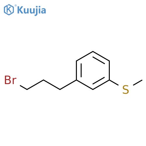 3-(3-Bromopropyl)thianisole structure