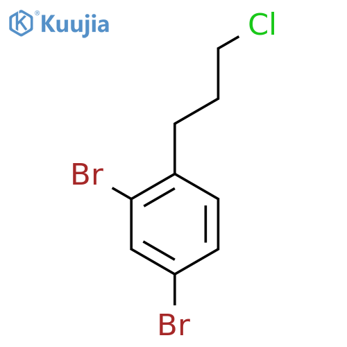 2,4-Dibromo(3-chloropropyl)benzene structure