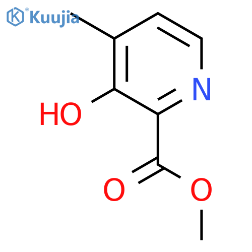 Methyl 3-hydroxy-4-methylpicolinate structure