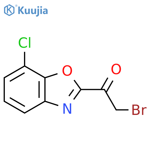 2-(2-Bromoacetyl)-7-chlorobenzo[d]oxazole structure