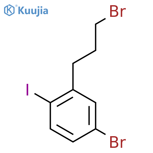 4-Bromo-2-(3-bromopropyl)iodobenzene structure