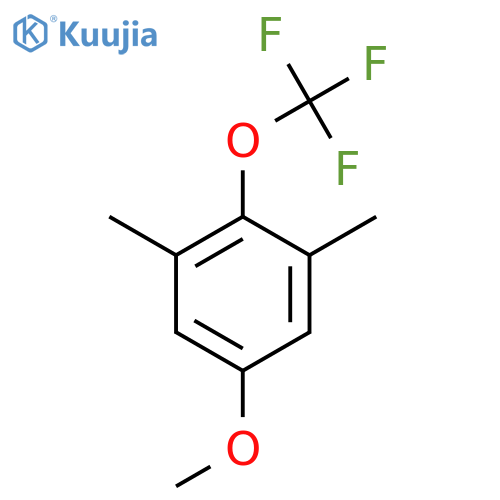 3,5-Dimethyl-4-(trifluoromethoxy)anisole structure