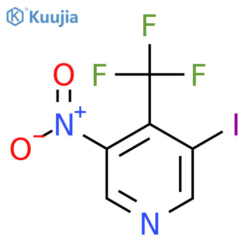 3-Iodo-5-nitro-4-(trifluoromethyl)pyridine structure