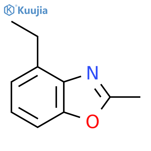 4-Ethyl-2-methylbenzo[d]oxazole structure