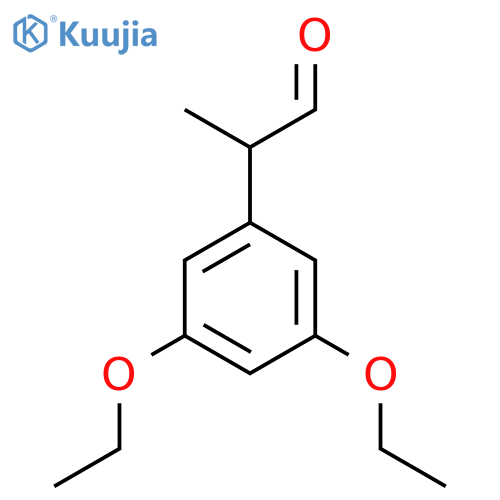 3,5-Diethoxyphenylpropanal structure