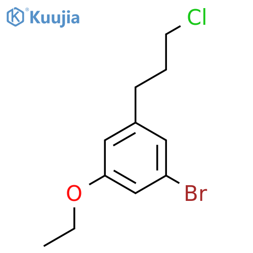 3-Bromo-5-(3-chloropropyl)ethoxybenzene structure