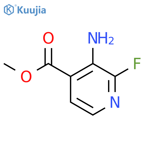 Methyl 3-Amino-2-fluoroisonicotinate structure