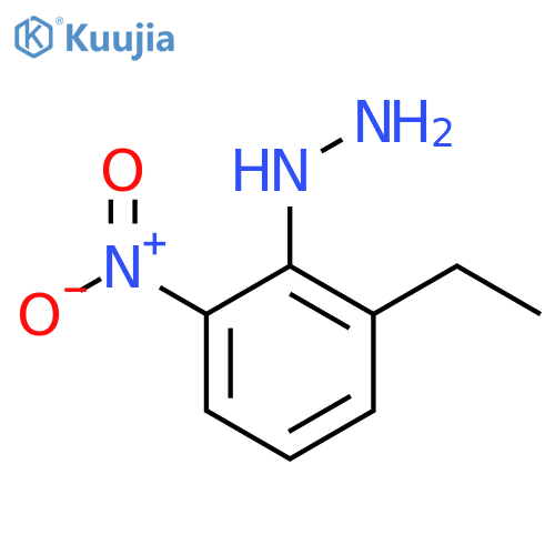 2-Ethyl-6-nitrophenylhydrazine structure