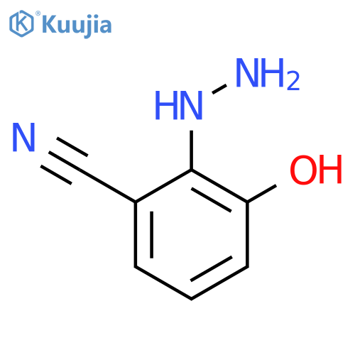 2-Cyano-6-hydroxyphenylhydrazine structure