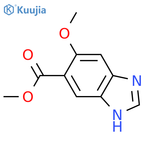 methyl 6-methoxy-3H-benzimidazole-5-carboxylate structure