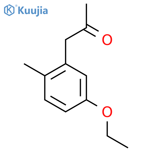 1-(5-Ethoxy-2-methylphenyl)propan-2-one structure