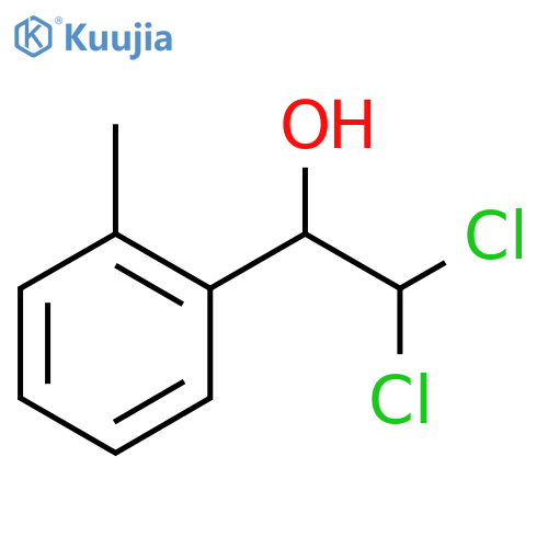 2,2-Dichloro-1-(o-tolyl)ethanol structure