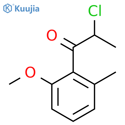 2-(2-Chloropropanoyl)-3-methylanisole structure