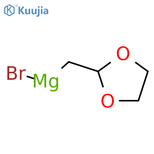 1,3-Dioxolan-2-ylmethylmagnesium bromide, 0.50 M in THF structure