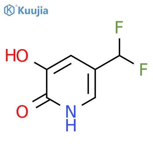5-(Difluoromethyl)pyridine-2,3-diol structure