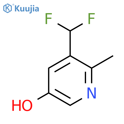 5-(Difluoromethyl)-6-methylpyridin-3-ol structure