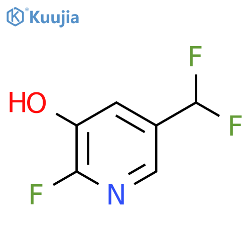 5-(Difluoromethyl)-2-fluoropyridin-3-ol structure