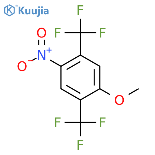 2,5-Bis(trifluoromethyl)-4-nitroanisole structure