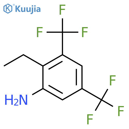 3,5-Bis(trifluoromethyl)-2-ethylaniline structure