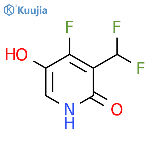 3-(Difluoromethyl)-2,5-dihydroxy-4-fluoropyridine structure