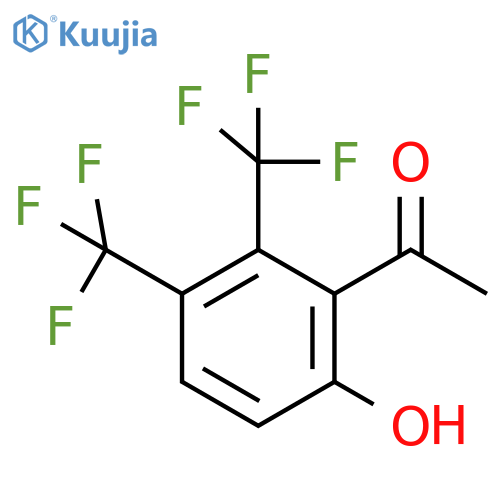 2',3'-Bis(trifluoromethyl)-6'-hydroxyacetophenone structure